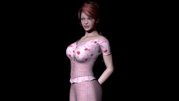 Картинка 3д графика people люди девушка