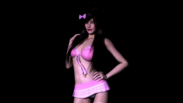 Картинка 3д графика people люди девушка