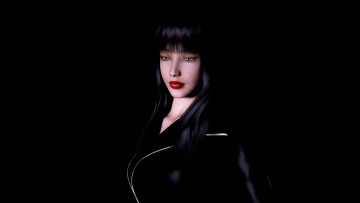 обоя 3д, графика, people, люди, лицо, девушка