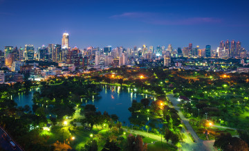 Картинка города бангкок таиланд парк