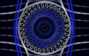 Картинка 3д графика fractal фракталы фон