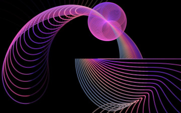 Картинка 3д графика fractal фракталы фон