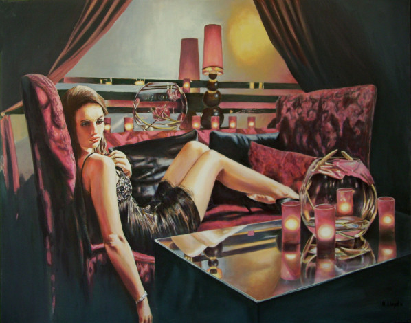 Обои картинки фото andy, lloyd, burned, again, рисованные, девушка, свечи