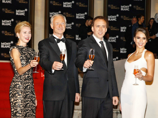 Обои картинки фото jessica, alba, nicolas, cage, разное, знаменитости, джессика, альба, николас, кейдж