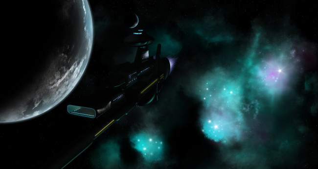 Обои картинки фото космос, арт, вселенная, планета