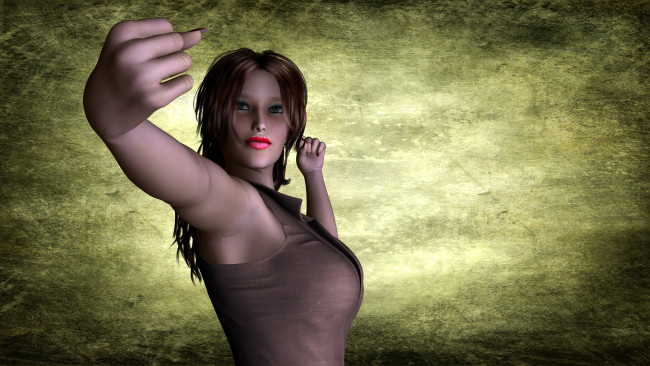 Обои картинки фото 3д, графика, people, люди, девушка