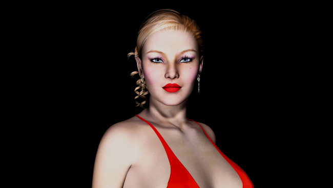 Обои картинки фото 3д, графика, portraits, портрет, девушка