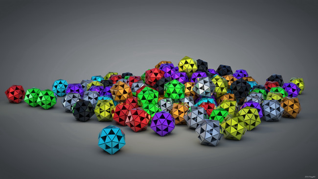 Обои картинки фото 3д, графика, шары