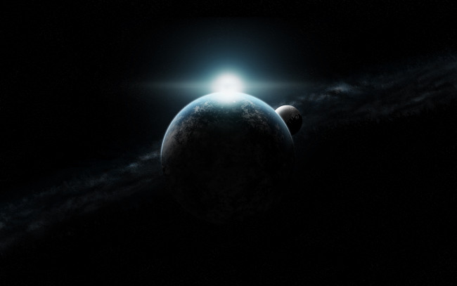 Обои картинки фото космос, арт, планеты