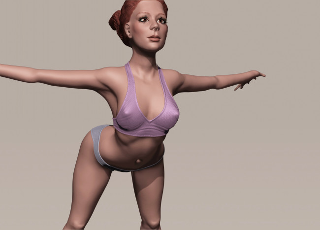 Обои картинки фото 3д, графика, people, люди, девушка