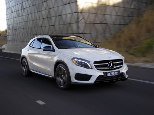 Картинка автомобили mercedes-benz 200 gla package 2014г au-spec x156 cdi amg sport