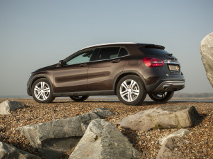 Картинка автомобили mercedes+trucks темный 2014 x156 mercedes-benz gla 200 cdi uk-spec