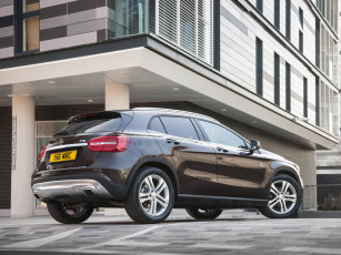 Картинка автомобили mercedes+trucks темный uk-spec mercedes-benz gla 200 cdi 2014 x156