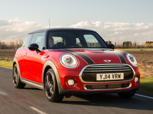 Картинка автомобили mini f56 uk-spec cooper d 2014 красный