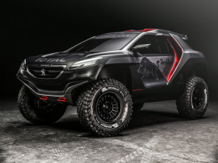 Картинка автомобили peugeot dkr темный 2014г 2008