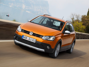 обоя автомобили, volkswagen, 2014, typ, 6r, crosspolo