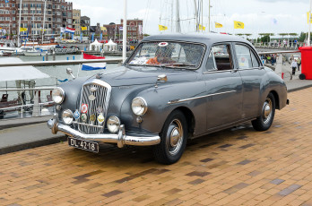 Картинка wolseley+1550+1956 автомобили выставки+и+уличные+фото история ретро автошоу выставка