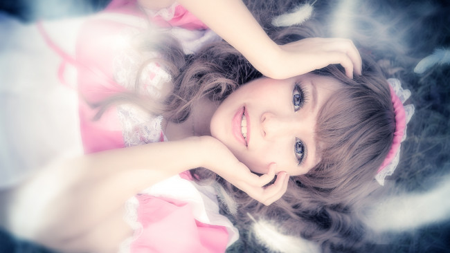 Обои картинки фото девушки, -unsort , азиатки, кукла