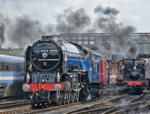 Картинка техника паровозы железная дорога рельсы паровоз