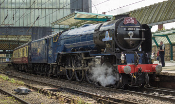 Картинка техника паровозы железная дорога рельсы паровоз