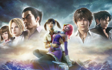 Картинка видео+игры tekken+4 tekken арт парни девушки