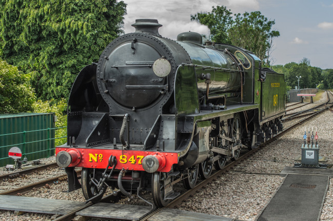 Обои картинки фото техника, паровозы, железная, дорога, рельсы, паровоз