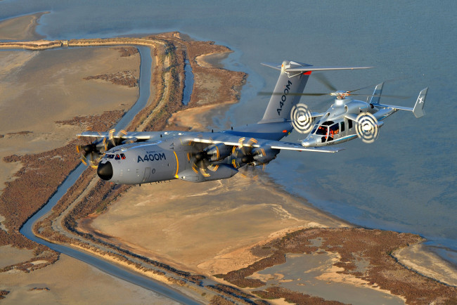 Обои картинки фото авиация, разные вместе, полёт