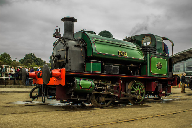 Обои картинки фото техника, паровозы, железная, дорога, рельсы, паровоз