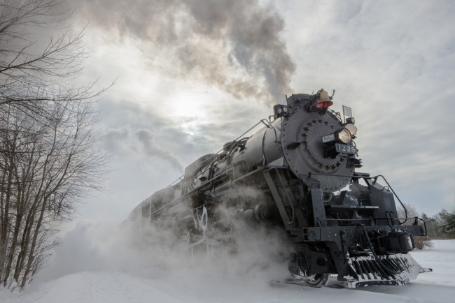 Обои картинки фото техника, паровозы, железная, дорога, рельсы, паровоз