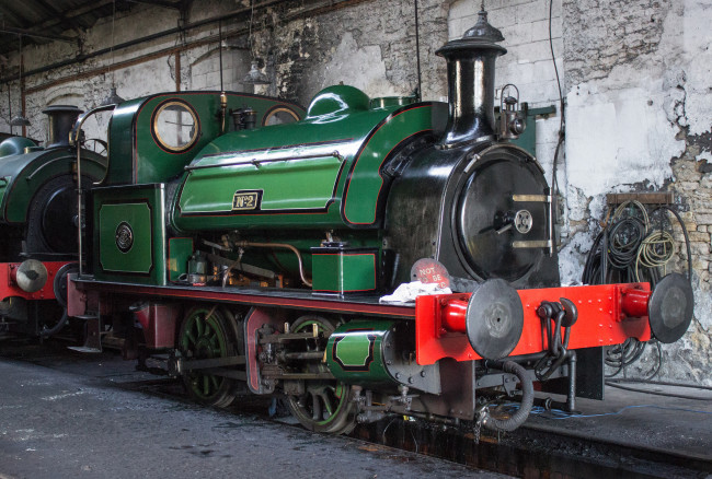 Обои картинки фото техника, паровозы, железная, дорога, рельсы, паровоз