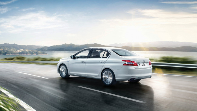 Обои картинки фото автомобили, peugeot, cn-spec, 408, 2014г