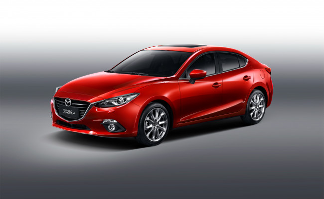 Обои картинки фото автомобили, mazda, mazda3, 2014г, bm, sedan, axela