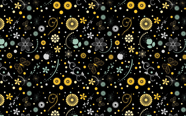 Обои картинки фото векторная графика, цветы , flowers, фон, цветы, лепестки