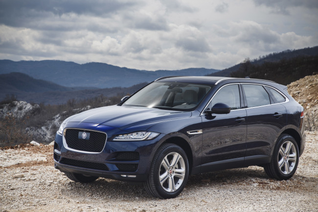 Обои картинки фото автомобили, jaguar, 2016г, portfolio, f-pace