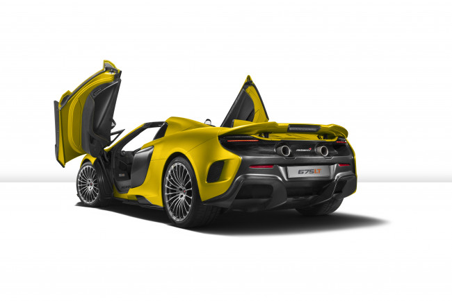 Обои картинки фото автомобили, mclaren, 2016г, spider, 675lt