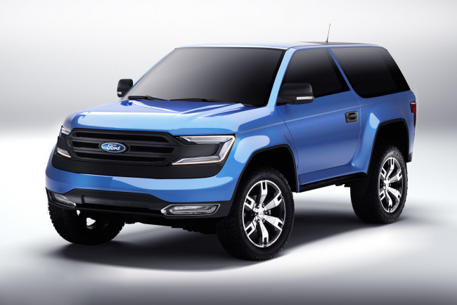 Обои картинки фото ford bronco concept 2016, автомобили, 3д, внедорожник, джип, 3d, 2016, concept, bronco, ford