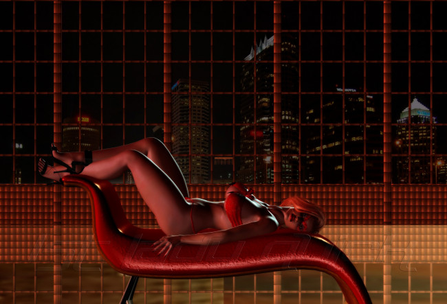 Обои картинки фото 3д графика, люди , people, фон, взгляд, девушка