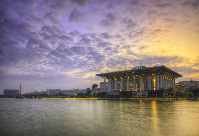 Обои картинки фото города, - панорамы, рассвет