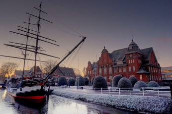 Картинка корабли парусники паруса мачты