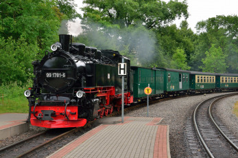 Картинка техника паровозы локомотив состав