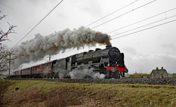 Картинка техника паровозы локомотив состав