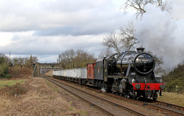 Картинка техника паровозы локомотив состав