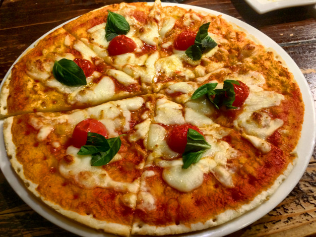 Обои картинки фото еда, пицца, снедь