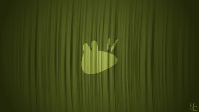 Обои картинки фото компьютеры, ubuntu linux, логотип, фон