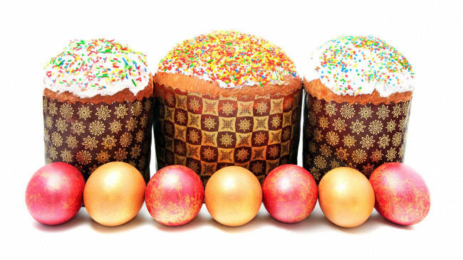 Обои картинки фото праздничные, пасха, праздники, выпечка, куличи, крашенки, Яйца