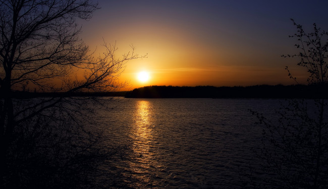 Обои картинки фото природа, восходы, закаты, рассвет