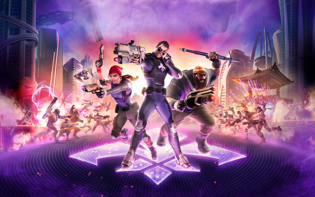 Обои картинки фото видео игры, agents of mayhem, agents, of, mayhem