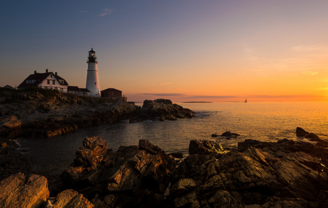 Обои картинки фото природа, маяки, маяк, побережье