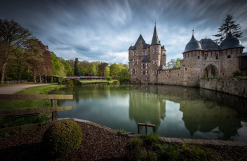 Картинка burg+satzvey города замки+германии простор