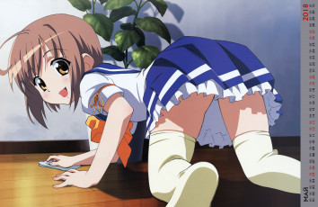 Картинка календари аниме взгляд девочка